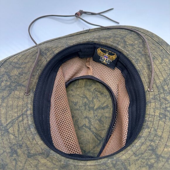 Henschel Hat Men Large Western Rope Band Strap Rodeo Cowboy Mesh USA Work Core - Picture 11 of 12